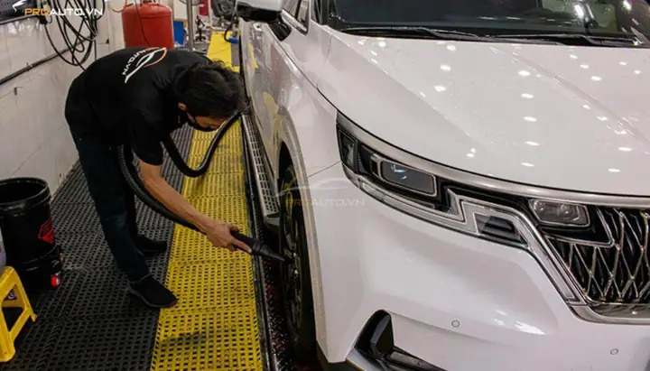 Mô Hình Rửa Xe Ô Tô Kết Hợp Đa Dịch Vụ