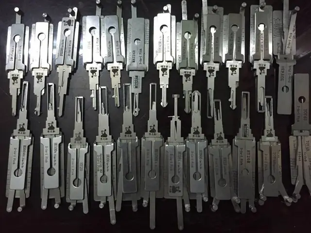 Bộ Dụng Cụ Mở Khóa Xe Ô Tô Lishi 2in1 Chuyên Nghiệp Mà An Toàn