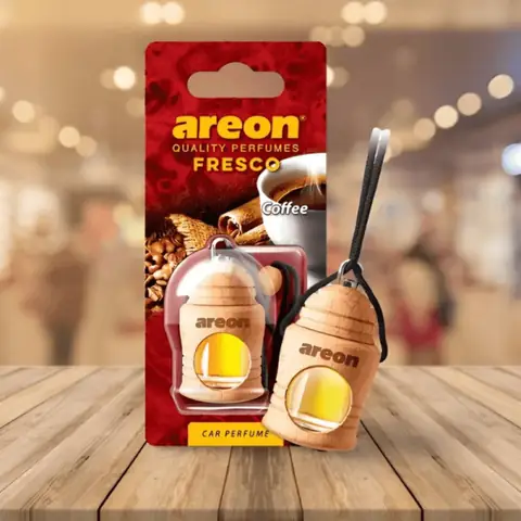 Tinh Dầu Treo Xe Ô Tô Areon Fresco Tự Nhiên, Cao Cấp