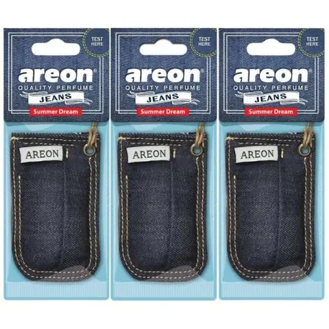 Túi Thơm Treo Xe Ô Tô Jeans Areon Jeans Bag Cao Cấp