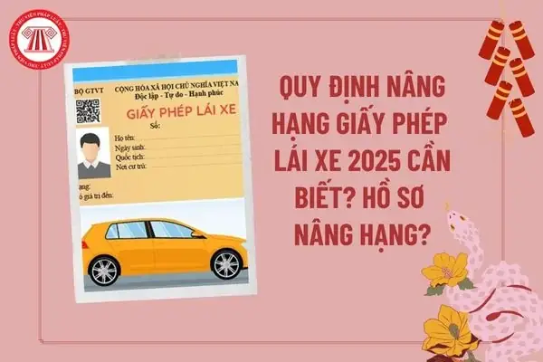 Quy Định Nâng Hạng Giấy Phép Lái Xe 2025 Cần Biết?