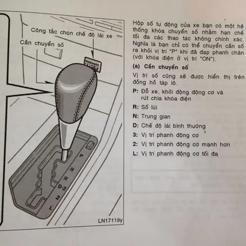 Cách Lùi Xe Ô Tô Số Tự Động