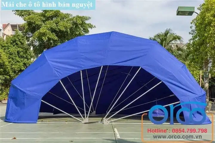 Nha De Xe Hinh Ban Nguyet 30 Orco Com Vn