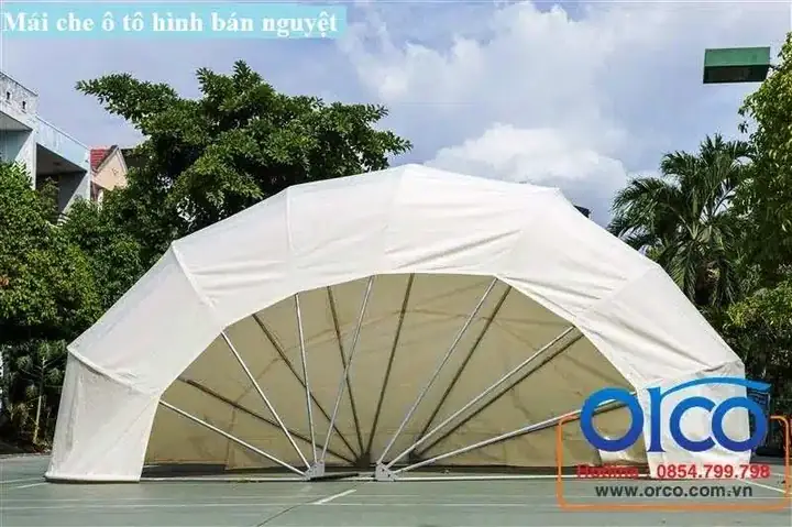 Giới Thiệu Nhà Để Xe Ô Tô Hình Bán Nguyệt Orco