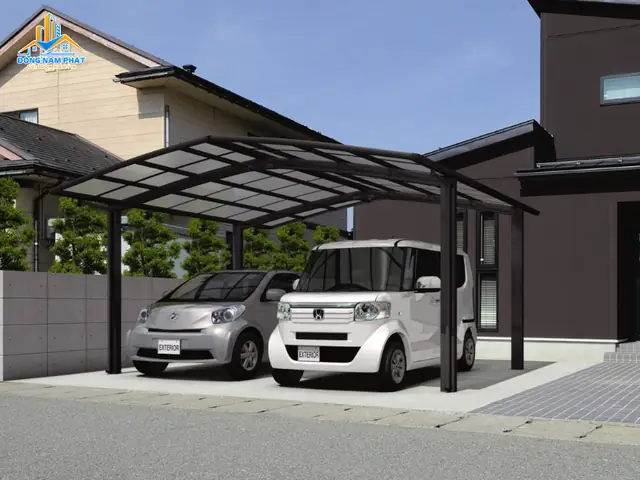 Ưu Điểm Nổi Bật Của Nhà Để Xe Ô Tô Khung Thép