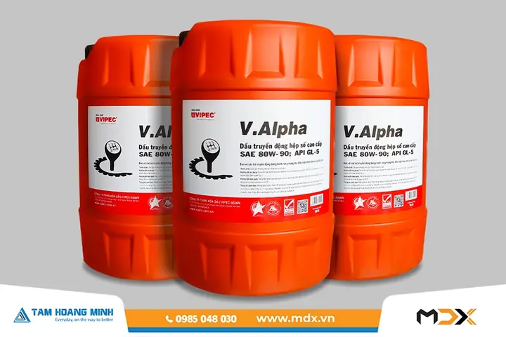 Alpha 85w-140 - Nhớt Hộp Số Xe Ô Tô Cao Cấp