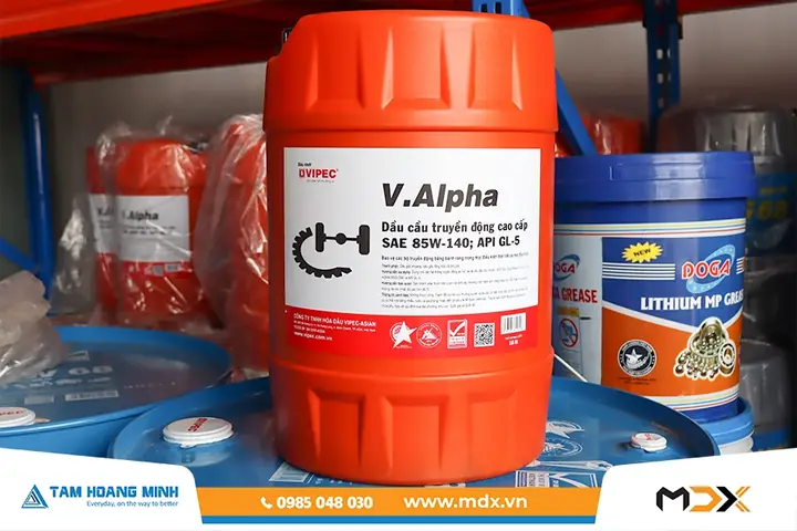 Alpha 85w-140 - Nhớt Hộp Số Xe Ô Tô Cao Cấp