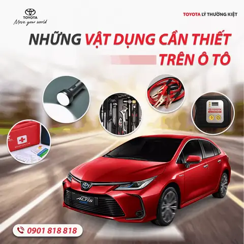 Top 5 Những Vật Dụng Cần Phải Có Trên Ô Tô