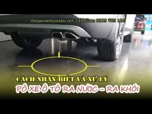 Nước Ra Ống Xả Xe Ô Tô Có Sao Không? Nguyên Nhân Và Cách Xử Lý