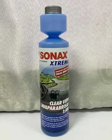 Nước Rửa Kính Lái Ô Tô, Một Gạt Là Trong Sonax Xtreme Clear View 1:100 - 250ml
