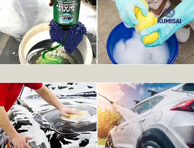 Các Bước Rửa Xe