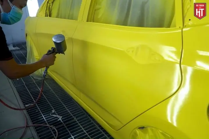 Quy Trình Sơn Đổi Màu Xe Ô Tô Đạt Chuẩn