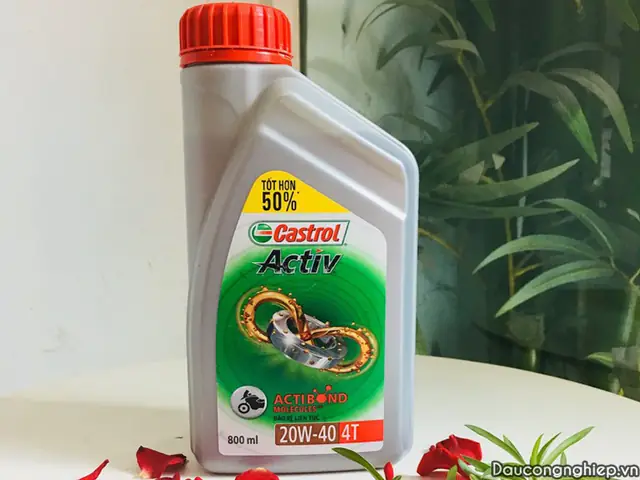 Dầu Castrol Ô Tô Xe Máy Castrol Activ 4t