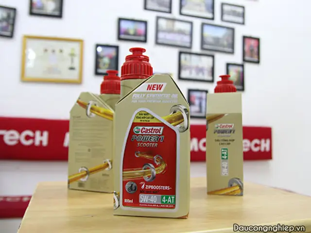 Dầu Castrol Ô Tô Xe Máy Castrol Power1 Scooter 5w-40