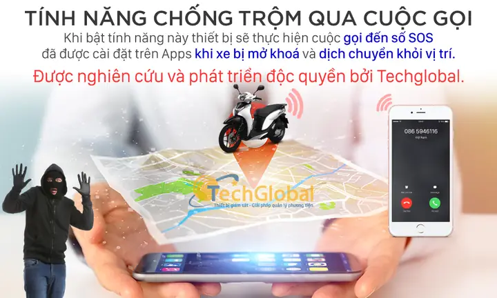 Cảnh Báo Chống Trộm Bằng Cuộc Gọi Điện Thoại