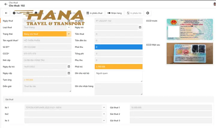 Phần Mềm Cho Thuê Ô Tô Giúp Tối Ưu Sức Lực Và Thời Giản Đáng Kể