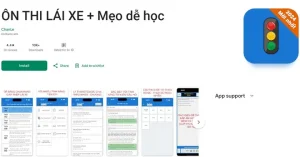 App Ôn Thi Lái Xe + Mẹo Dễ Học