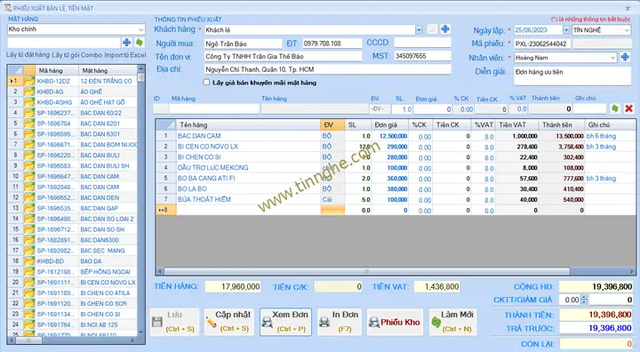 Phần Mềm Quản Lý Sửa Chữa Xe Ô Tô