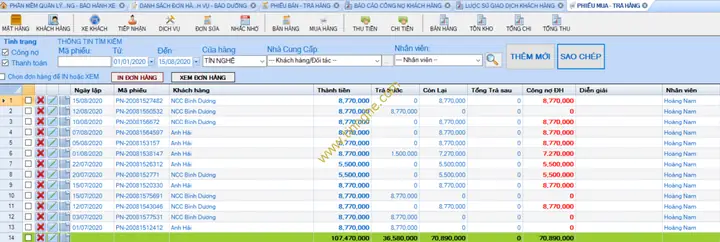 Phần Mềm Quản Lý Sửa Chữa Xe Ô Tô