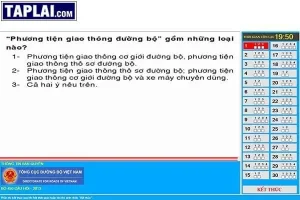 Một Số Điểm Mới Về Bộ Đề 600 Câu Của Phần Mềm Sát Hạch Lái Xe 2025