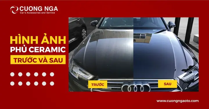 Sơn Phủ Xe Ceramic: Hình Ảnh Trước - Sau