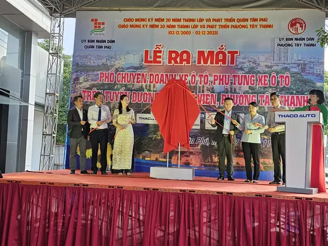 Tphcm: Ra Mắt Phố Chuyên Doanh Ô Tô, Phụ Tùng Xe Ô Tô