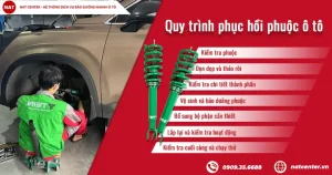 Quy Trình Phục Hồi Phuộc Ô Tô Chuẩn