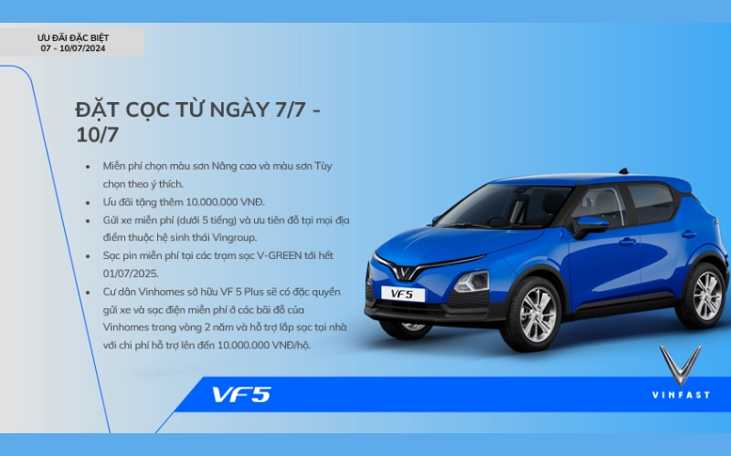 Các chế độ lái VF5 Plus và ảnh hưởng của chúng đến thời gian sử dụng pin.