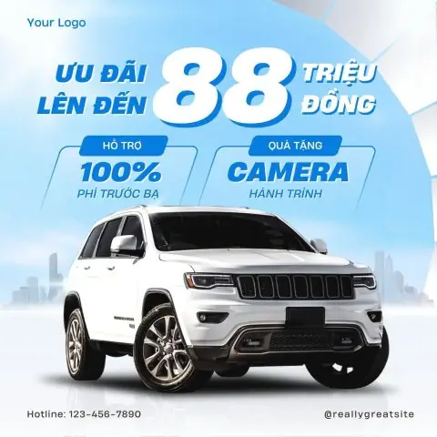 Mẫu Poster Quảng Cáo Xe Ô Tô Hiện Đại Với Thiết Kế Chân Thực Và Màu Sắc Ấn Tượng