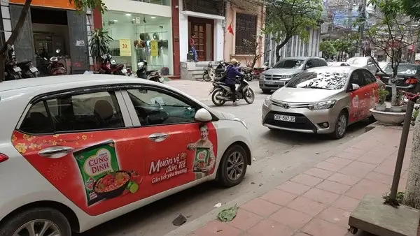 Chi Phí, Giá Cả Của Chiến Dịch Quảng Cáo Trên Xe Ô Tô, Xe Hơi