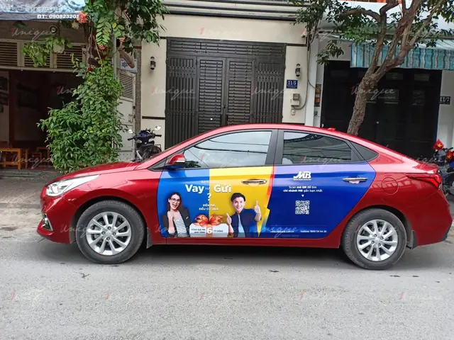 Chiến Dịch Quảng Cáo Trên Ô Tô Của Mbbank