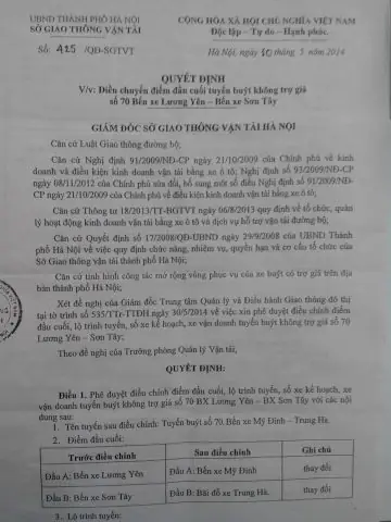 Mẫu Quyết Định Giao Xe Ô Tô Cho Lái Xe Chuẩn Nhất Cho Doanh Nghiệp