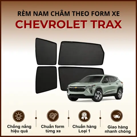 Rèm Che Nắng Nam Châm Ô Tô Chevrolet Trax Cao Cấp