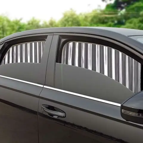 Bộ 4 Rèm Che Nắng Xe Ô Tô Chất Liệu Vải Cao Cấp