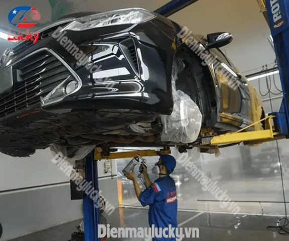 Rửa Gầm Xe Ô Tô Hà Nội – Duong Lam Carspa