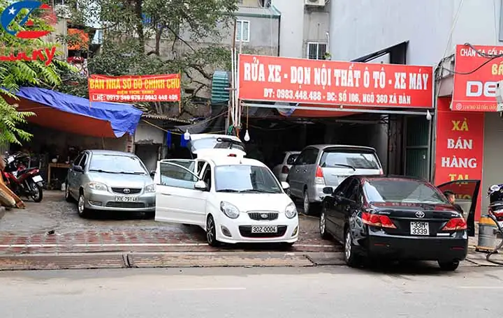 Tình Trạng Các Địa Chỉ Rửa Xe Ô Tô Cầu Giấy