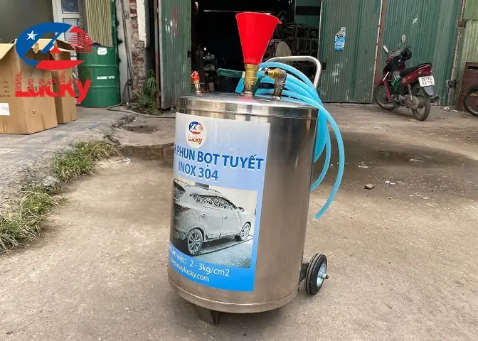 Bình Tạo Bọt Tuyết Inox 40l 304 Lucky