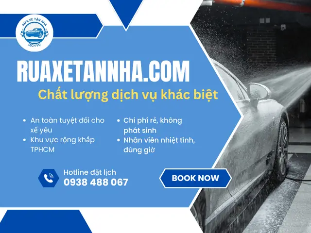 Điểm Khác Biệt Khi Sử Dụng Dịch Vụ Chăm Sóc Xe Tại Nhà Của Ruaxetannha.com
