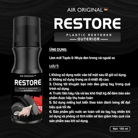 Dung Dịch Làm Sạch Chống Lão Hóa Nhựa Và Da Đa Năng 100 Ml