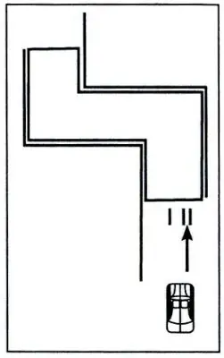 Bài Thi Qua Vệt Bánh Xe Và Đường Hẹp Vuông Góc ( Kỹ Thuật Lái Xe Qua Hàng Đinh)