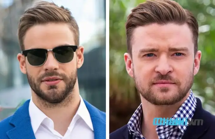 13. Kiểu Tóc Side-swept Ivy League