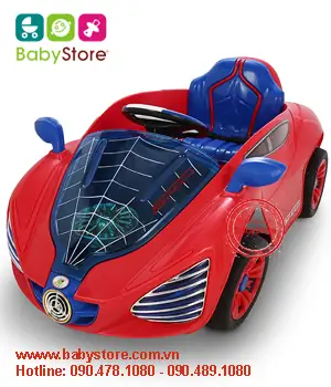 Bánh Kem Trang Trí Fondant: Siêu Nhân Nhện Xe Ô Tô Siêu Cấp Dễ Thương