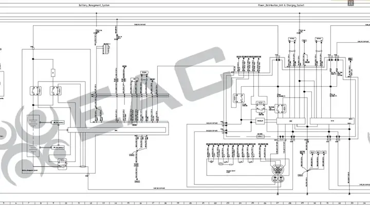 Tài Liệu Sơ Đồ Mạch Điện Xe Ô Tô Điện Vinfast E34 - Trường Trung Tâm Dạy Nghề Ô Tô - Xe Máy Eac