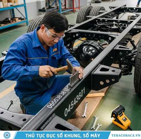 Toàn Bộ Thủ Tục Xin Đục Lại Số Khung Xe Ô Tô, Xe Tải [cập Nhật 2025]