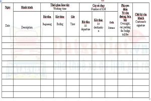 Sổ Lịch Trình Xe Ô Tô: Hướng Dẫn Toàn Diện Từ Thiết Lập Đến Sử Dụng Hiệu Quả