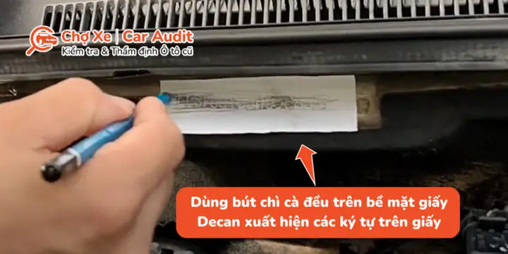 Quy Trình Cà Số Khung Trên Xe Ô Tô​