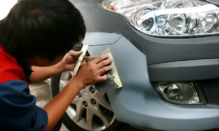 Sơn Xe Ô Tô Bị Ố Vàng