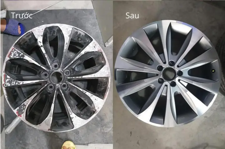 Quy Trình Sửa Chữa Mâm Xe Ô Tô Tại Ranone