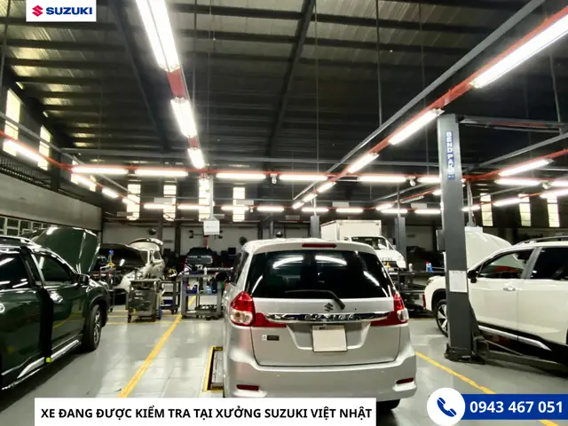 Xe Ô Tô Suzuki Của Bạn Cần Bảo Dưỡng, Sửa Chữa? Đến Ngay Suzuki Việt Nhật