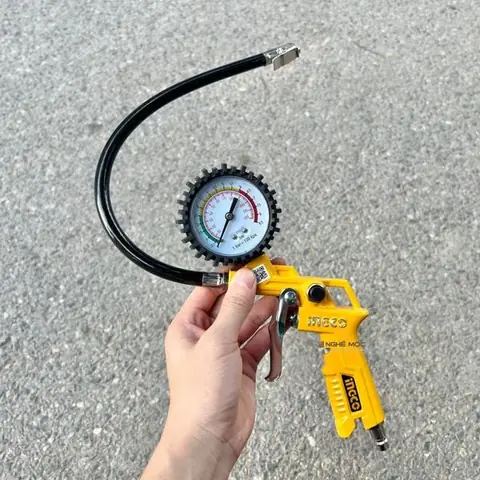 ✅ Thông Số Kỹ Thuật Súng Bơm Lốp Xe Ô Tô Dùng Khí Ingco Atg0601